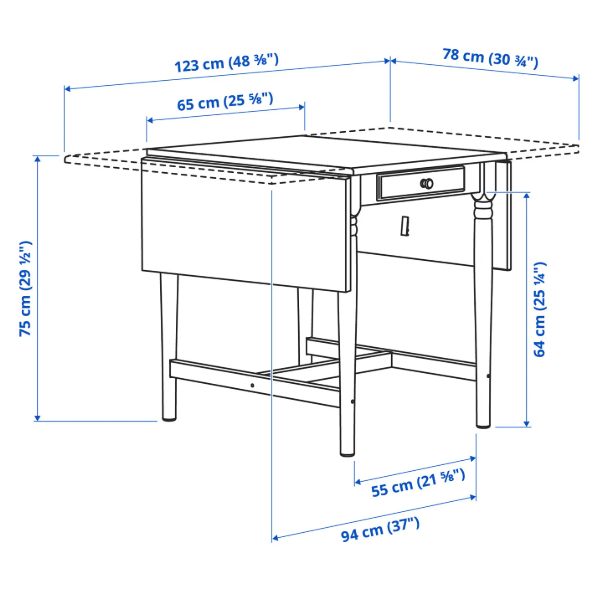 Foldable Dining table in Dining Tables & Sets in Kitchener / Waterloo - Image 11