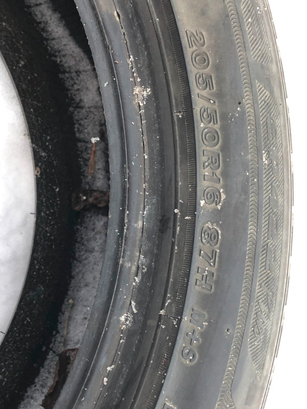 205/50R16 87H M+S tire in Arts & Collectibles in St. Albert - Image 3