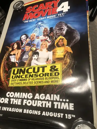 Movie posters. Measures 39 1/2” X 27” $25 each or make an offer on multiples Check out my other ads