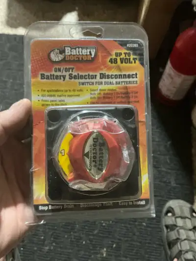 Bought this new to use in my boat ( or car) with dual batteries, but never used. No longer needed. E...