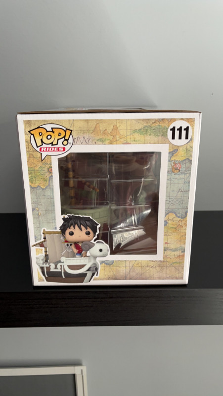 Luffy With Going Merry One Piece Funko Pop in Arts & Collectibles in Oakville / Halton Region - Image 3