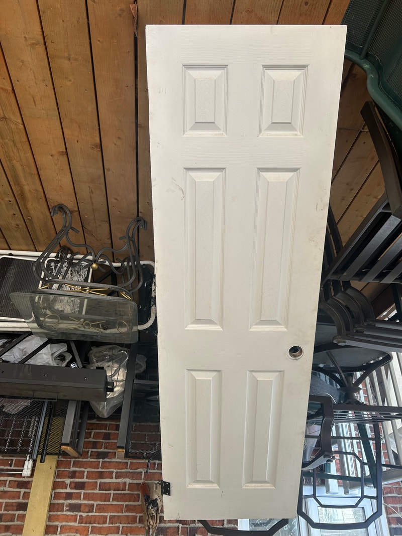 24inch x 79and half inch interior door (porte intérieure) Windows