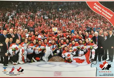 Team Canada Puzzle, 2010 "Never Been Opened", View more