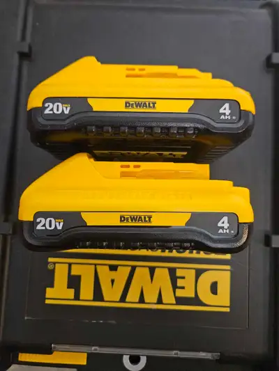 150 for both they are like new used once and are under dewalt warranty