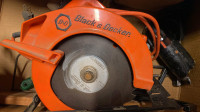 Black & Decker circular saw with blade
