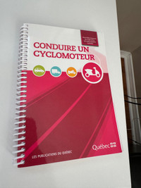 Guide cyclomoteur scooter SAAQ neuf