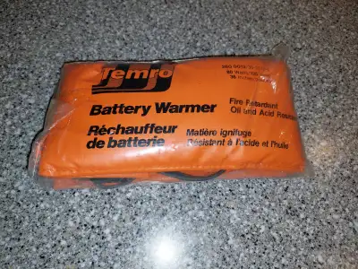 Here's a new sealed Temro 80W Battery Warmer, made in Canada. -Battery Warmer is 36" (91.4 cm) long...