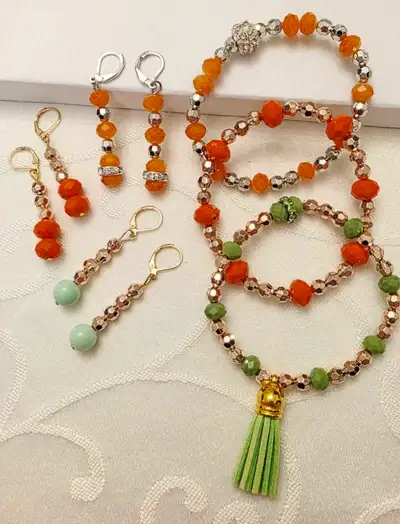 ☀️NEW Spring & Summer Jewellery Sets- Bracelets & Earrings, View more