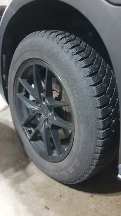 Really nice Gislaved 18 inch winter tires. (Rims not included). $100 each (or best offer). Used 2 se...