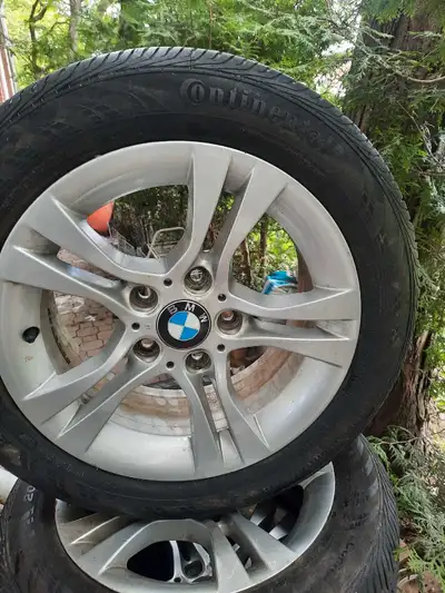 I'm offering a set of four all-season Continental tires, size 205/55R16, mounted on BMW rims. These...