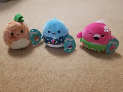 Lot Sale 3 Scented Squishmallows New with Tags, View more