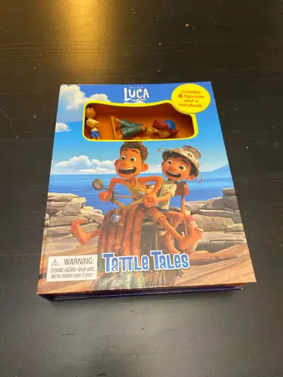 Used Luca story book with figurines, View more