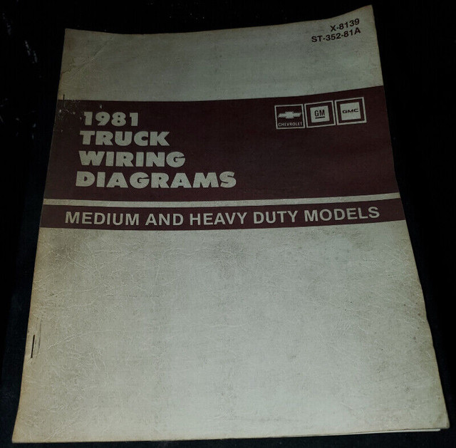 1981 Heavy Truck Wiring diagrams Manual GMC in Other in Kingston - Image 2