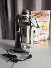 Hamilton Beach DrinkMaster Chrome Classic milkshake maker 
