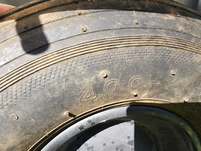 Wheelbarrow Wheel & Rim Combination 4.00x6" No Cracks Holds Air in Outdoor Tools & Storage in Windsor Region - Image 6