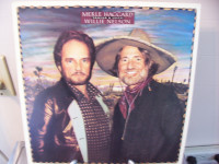 Merle Haggard and Willie Nelson "Poncho and Lefty" Vinyl record