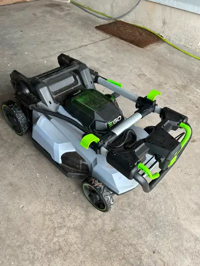 E-GO 56V Self Propelled 21" Lawnmower with Battery & Charger, View more