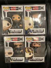 SOLD Set of 4 Sons of Anarchy Funko Pop Vinyl Toys $340 OBO 