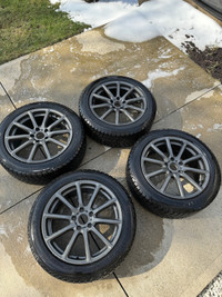 18” winter tires on rims
