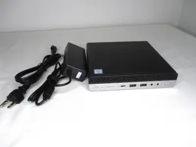 HP EliteDesk 800 G3 Mini Computer i5-6500T 8GB 256GB Wi-Fi Win11, View more