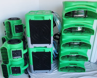 Green Package 12 Air Movers, & Dehumidifier