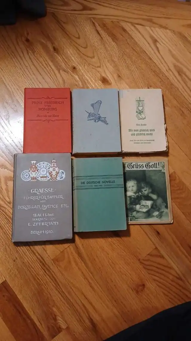 German Vintage Books