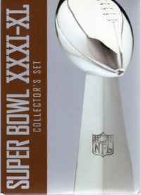 Super Bowl XXXI-XL Collector's 5-Disc DVD Box Set - NEW / SEALED