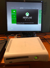 xbox 360 console - $40 | 4 controller w/ Wireless Adapter - $70