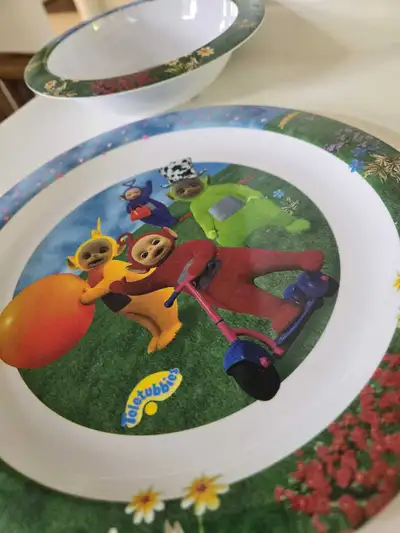 Teletubbies Plate and Bowl, View more