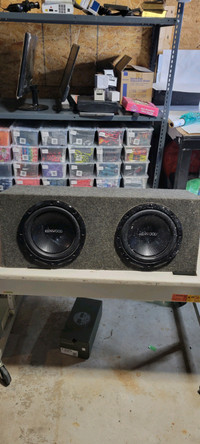 Kenwood 10" subwoofer 