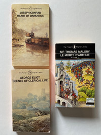 Joseph Conrad, George Eliot & Sir Thomas Malory