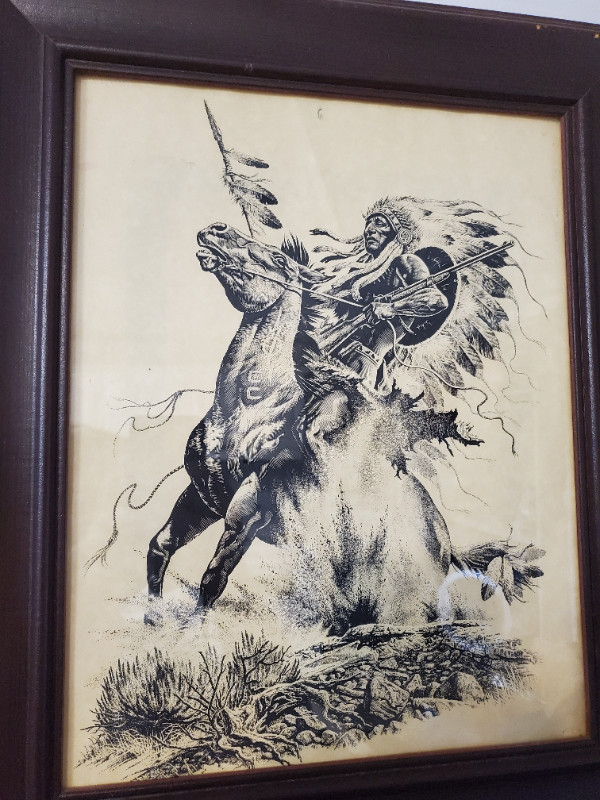Bill O'Neill War Chief Print in Arts & Collectibles in St. Catharines - Image 2