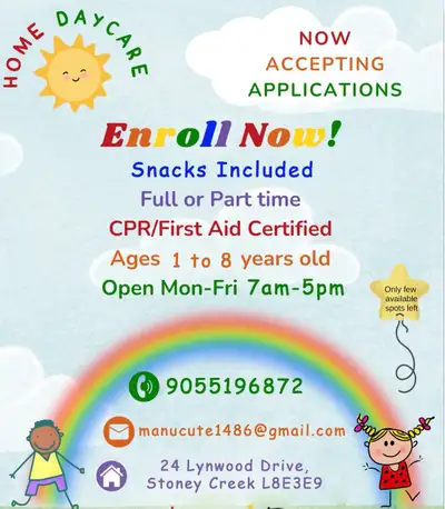 Looking for reliable and affordable childcare? As seen in the images, I offer a safe, nurturing, and...