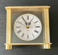 Bulova Cheryl - Table Top - Brass (B1703) Silent table clock