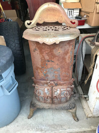 Vintage gas heater