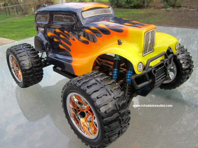 NEW RC MONSTER TRUCK  PRO BRUSHLESS ELECTRIC  1/10 Scale in Hobbies & Crafts in Moncton - Image 3