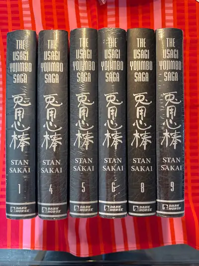Usagi Yojimbo Saga Hardcoers Volume 1, 4, 5, 6, 8, 9, View more