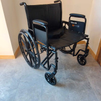 New XL Heavy Duty Extra Wide 24" Seat Wheelchair 