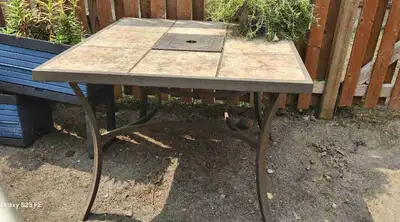 Patio Table and 4 Chairs (no cushion) s), View more