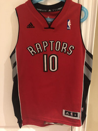 Raptors DeRozan Jersey - youth medium