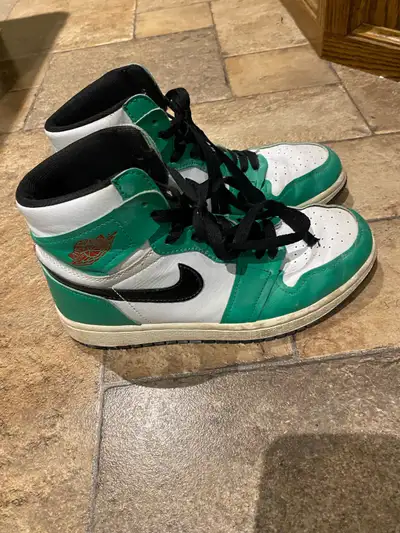 Shoes are in good condition and pick up is in Hamilton.