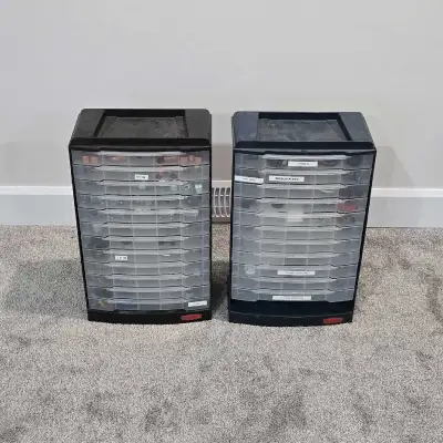 2 Parts Organizers w Contents Incl Copper, View more