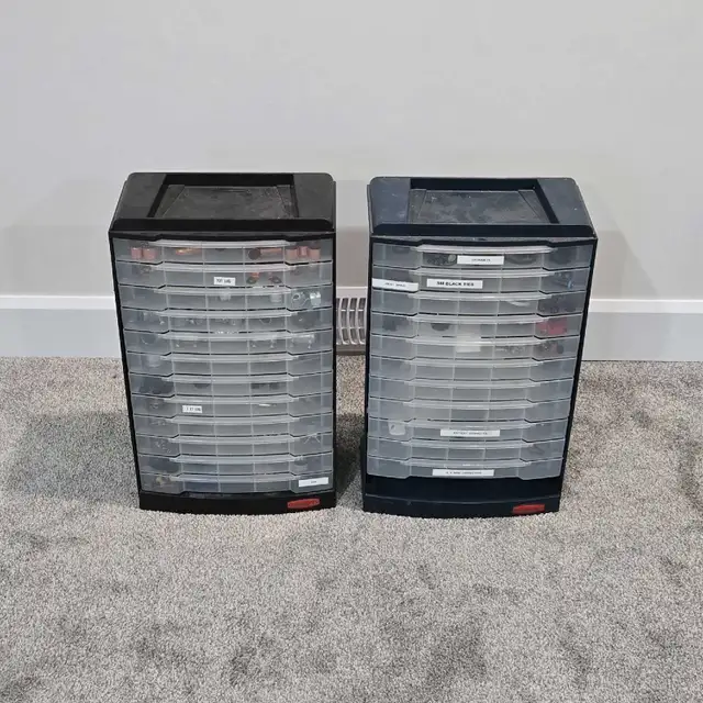 2 Parts Organizers w Contents Incl Copper in Other in Norfolk County - Image 2