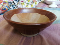 Vintage  Earthenware Kneading tea bowl