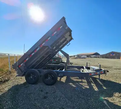 12' L 83" W 8" × 13lb I-Beam Frame & Tongue - Purpose-Built For The Structural Demands Of Daily Dump...