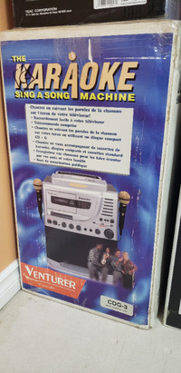 Venturer CDG-3 Karaoke Machine