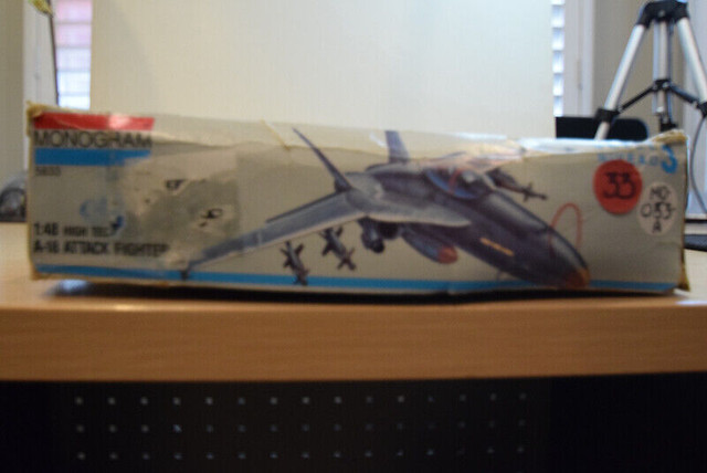 A-18 Attack Fighter by Monogram - 1:48 Scale  model airplane kit in Hobbies & Crafts in City of Toronto - Image 2