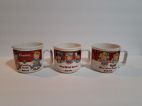3 Assorted Collectible Campbell’s Soup Mugs