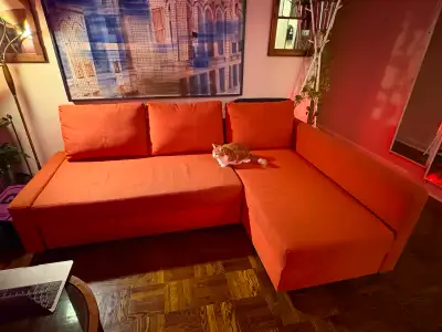Orange Sectional Sofa, View more