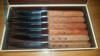 Ric's Grill Steak Knife Set (rare)